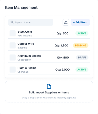Item Management