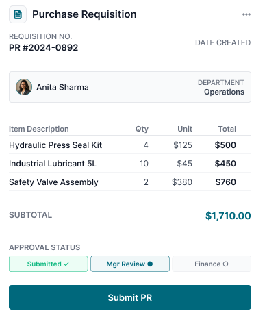 Easy Travel Request
