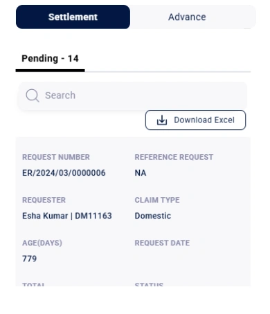 Real Time Tracking of Expenses 