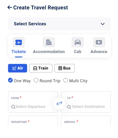 Easy Travel Request
