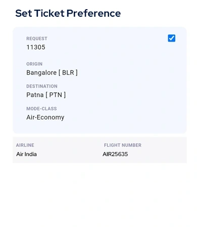 Easy Travel Request