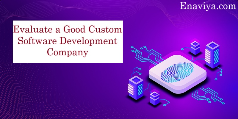 Evaluate a Good Custom Software Development Company